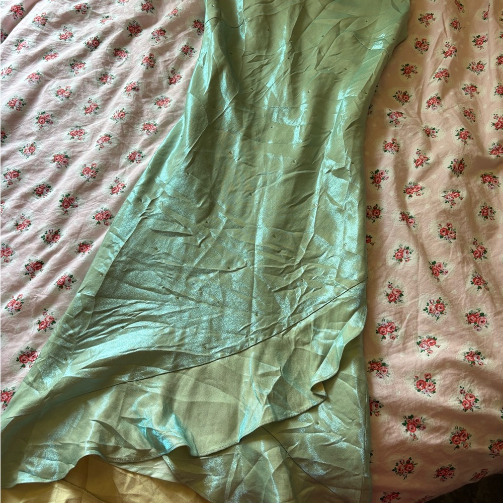 Polene Shimmering Light Blue Dress